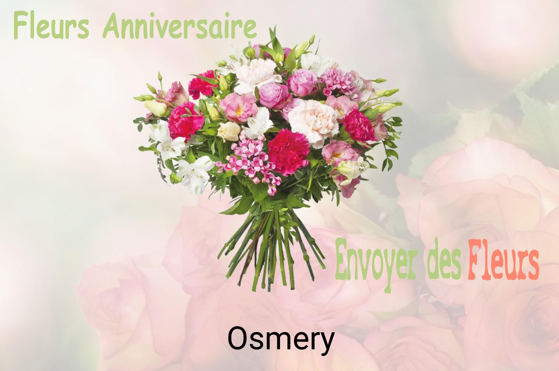 Bouquet de fleurs d’anniversaire livré à Osmery